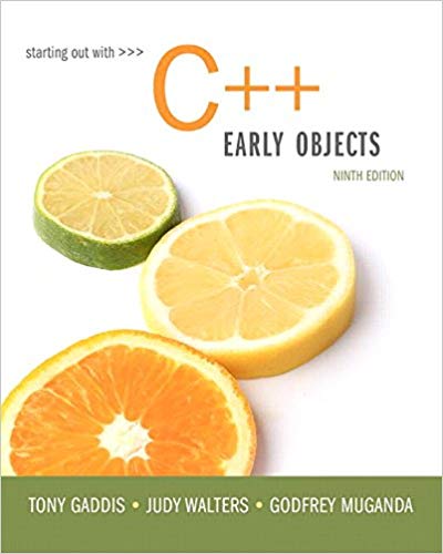Gaddis, Walters, Mugunda C++ Book
