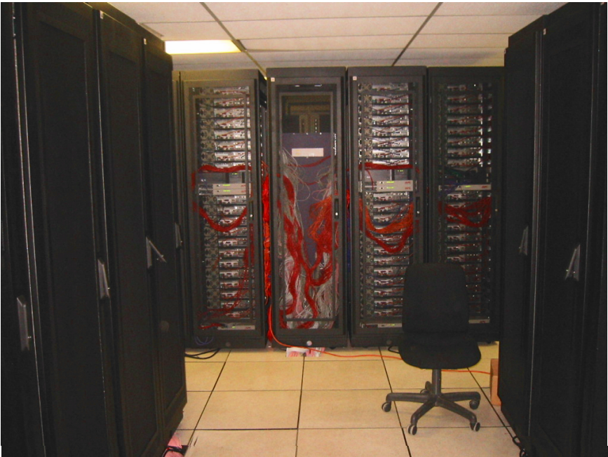 picture of distributed rendering system