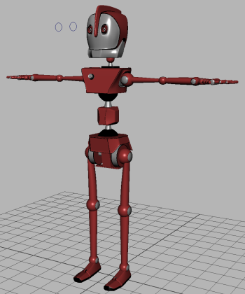 Screenshot of robot model Chip